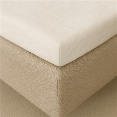 Kuvertlagen 200x200 cm - bomuldssatin - Soft feel - ivory - ProSleep